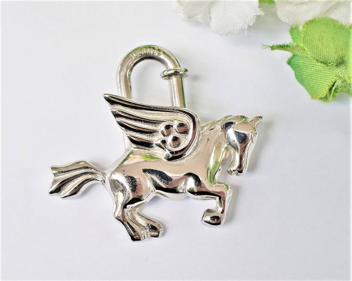 HERMES エルメス カデナ ペガサス チャーム ペンダントトップ 1993年