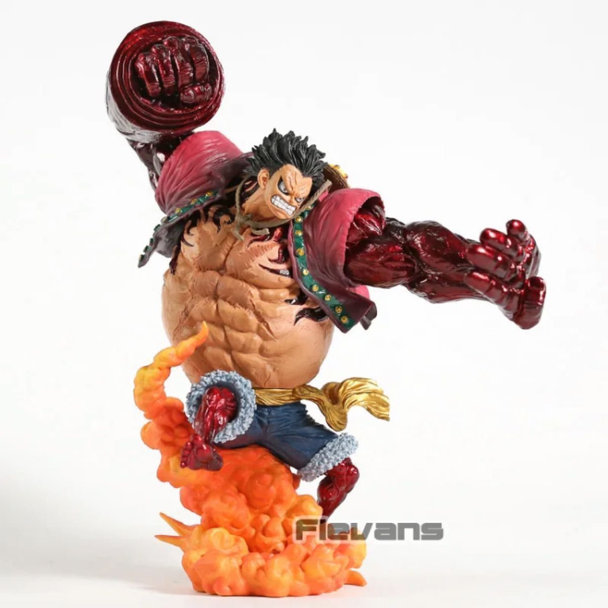 ワンピース モンキーD ルフィ ギア4 猿王銃 フィギュア海外限定品 箱