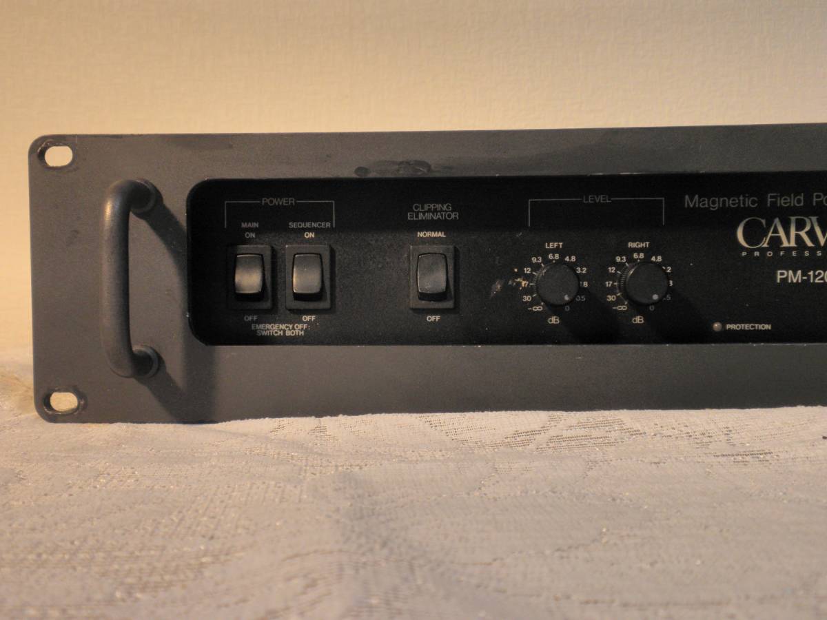 Yahoo!オークション - CARVER PM-1200 パワーアンプ 動作品