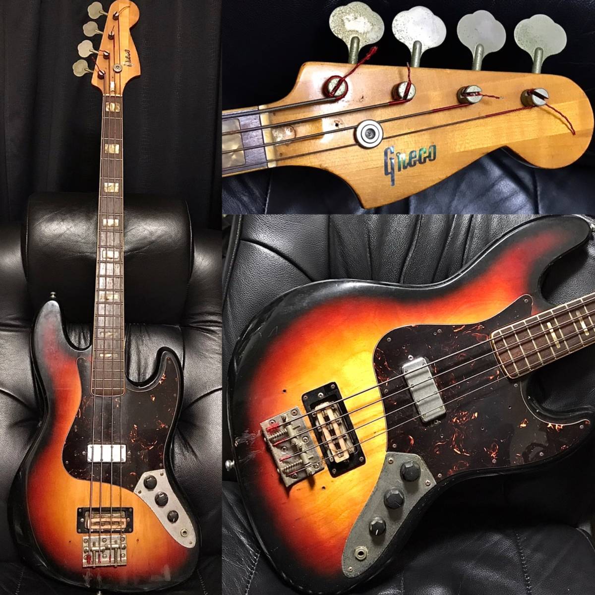 即落送料無料 希少 Greco グレコ ジャズ ベース JAZZ BASS マツモク