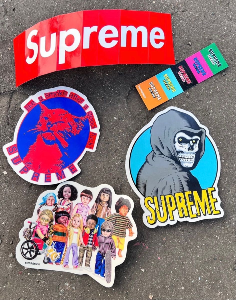 新品未開封 シュプリーム大阪店購入店舗限定新ボックスロゴステッカー