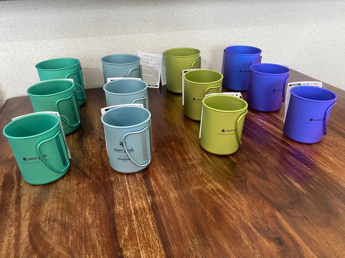 限定1セット スノーピークチタンシングルマグ ランドステーション