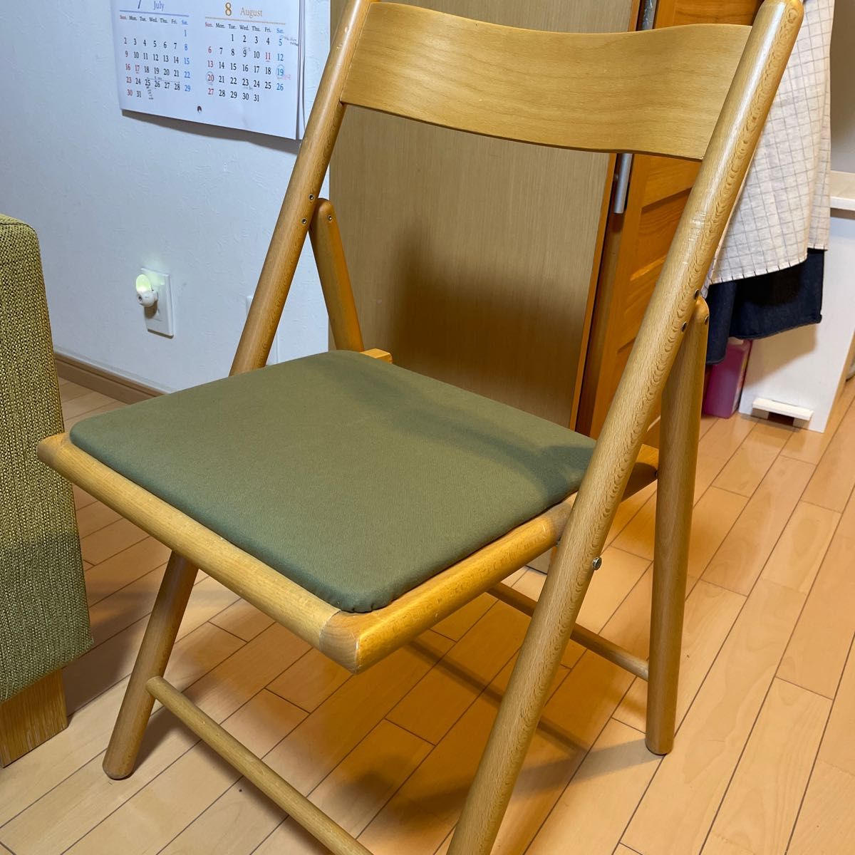 週末のみ）MUJI 無印良品 折りたたみ椅子 廃盤品カスタム品 MUJI 無印