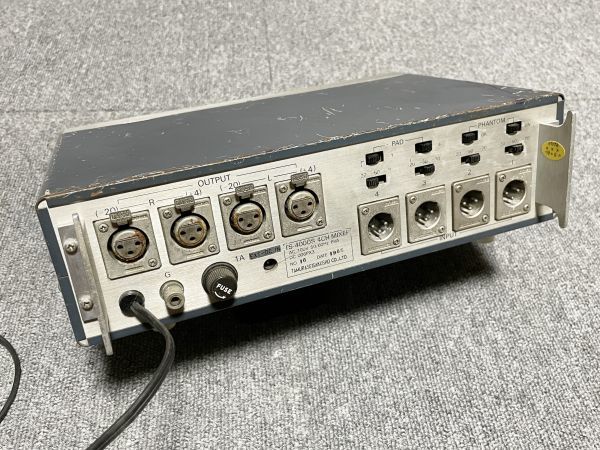 Yahoo!オークション - Tamura TS-4000S 中古動作品 4chミキサー タムラ