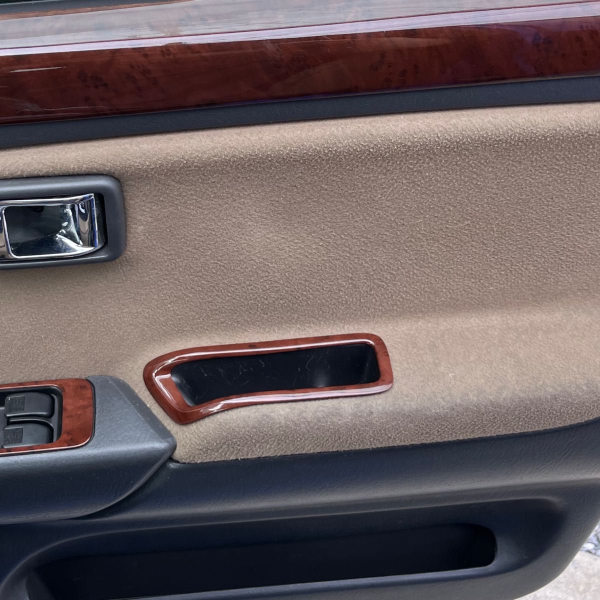 ミラジーノ 木目 ウッド パーツ ドアポケット ダイハツ L700 L700s