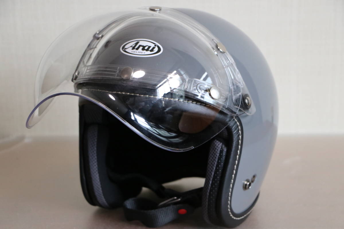 美品 ARAI CLASSIC AIR SIZE S モダングレー 中古 アライ オープン