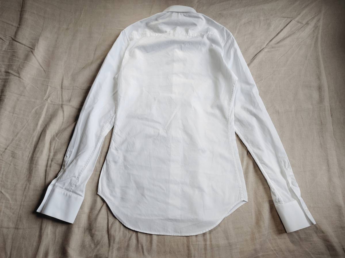 エディ期 Dior HOMME ディオールオム シャツ BEE刺繍 蜂 コットン 長袖