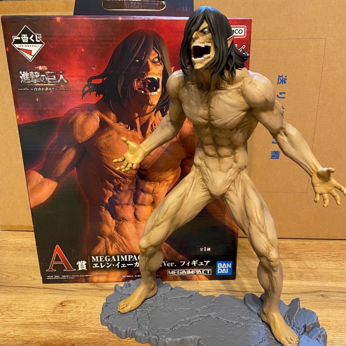 進撃の巨人 一番くじ エレン フィギュア A賞 巨人｜Yahoo!フリマ（旧