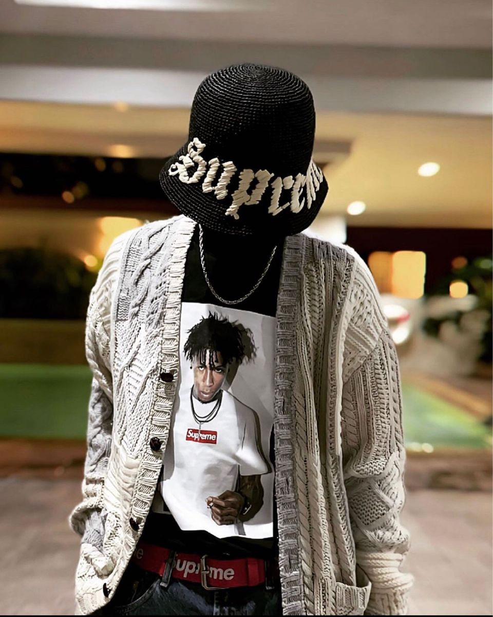 Supreme Patchwork Cable Knit Cardigan シュプリーム パッチワーク