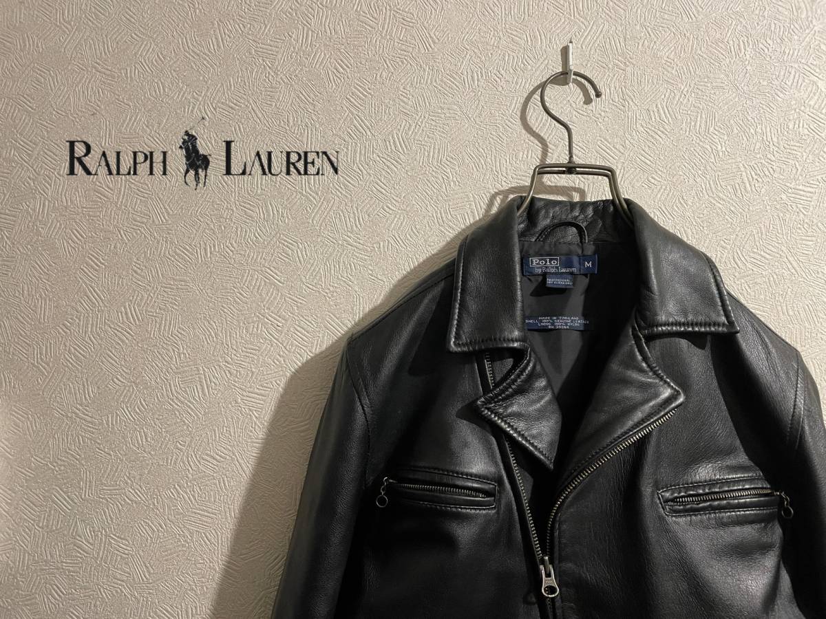 ◯ Ralph Lauren ラム レザー スポーツ ジャケット / ラルフローレン