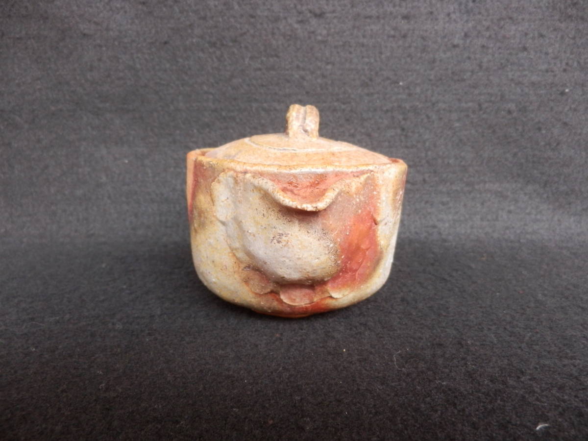 備前焼手びねり 宝瓶 竹摘み さんぎり① 【公式通販】