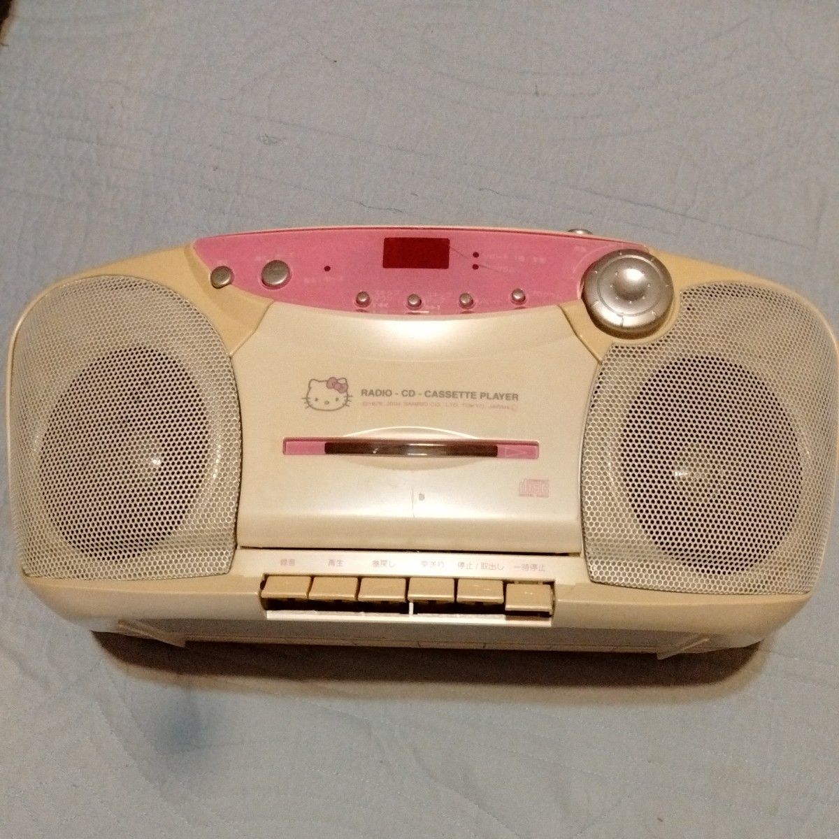 平成レトロ ハローキティ CDラジオカセットレコーダー｜Yahoo!フリマ