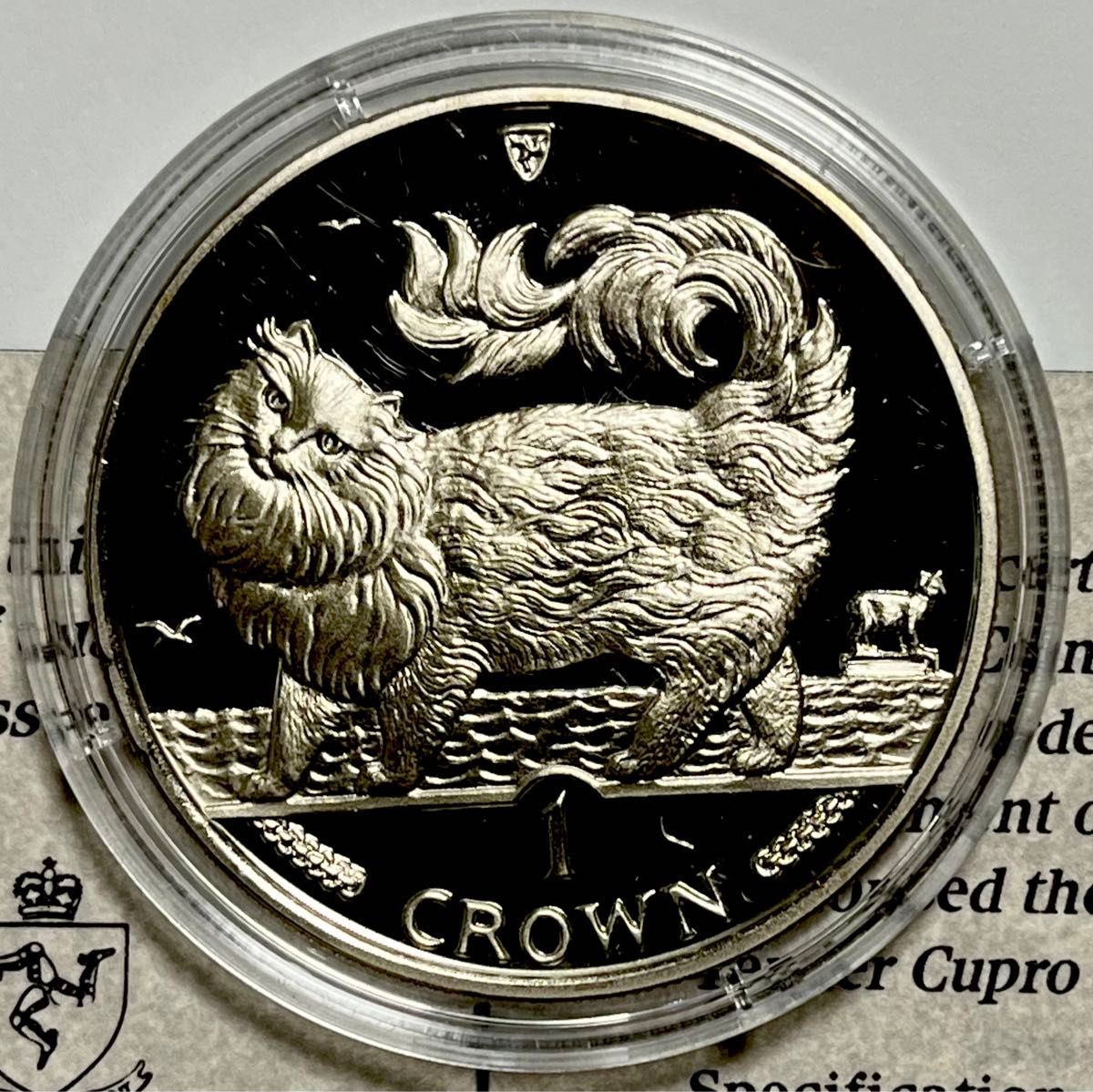 1993年 マン島キャットコイン メイン・クーン・キャット・プルーフ