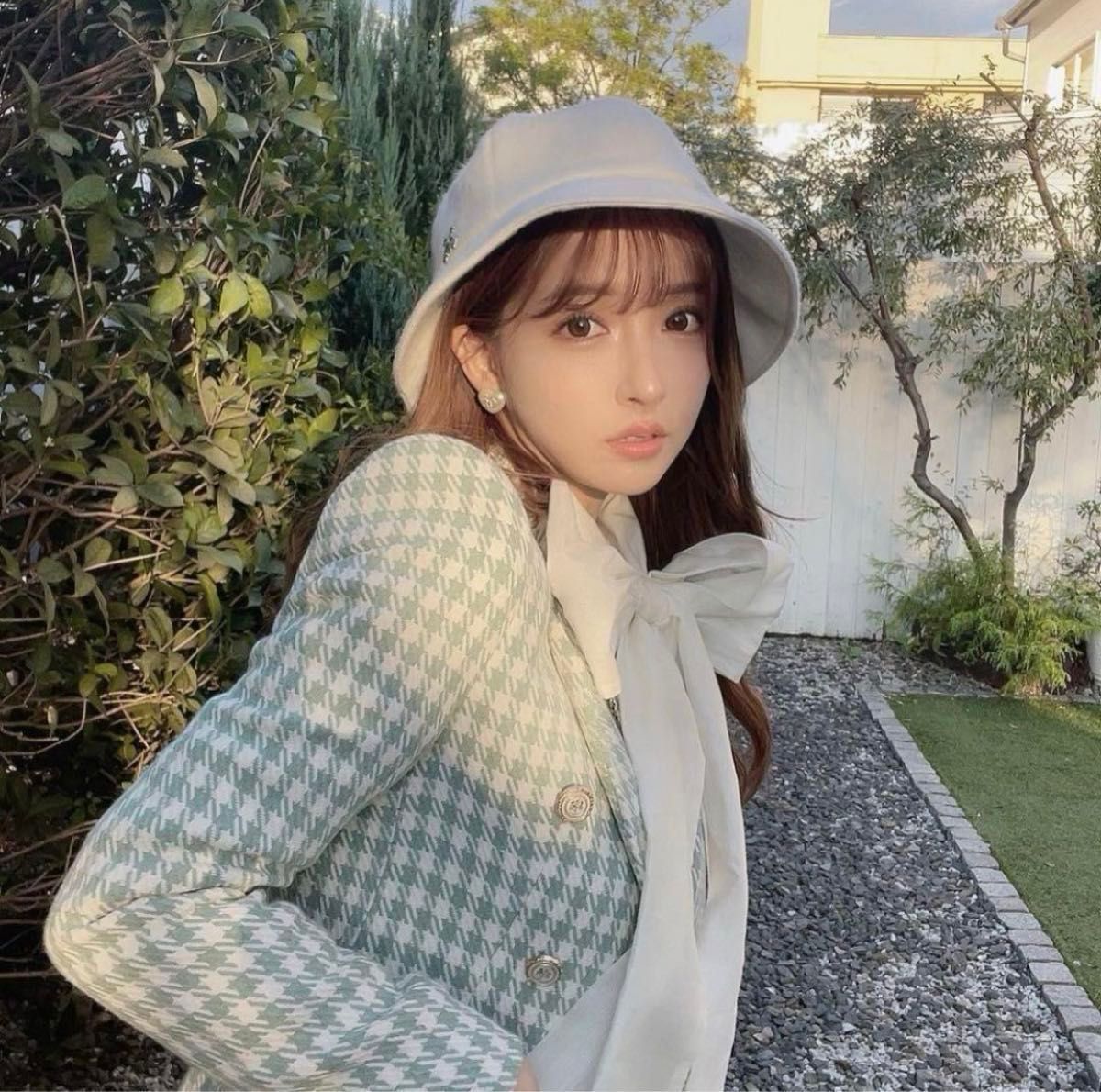 新品 CA4LA Mistreass 三上悠亜 コラボ バケハ ハット 帽子 カシラ