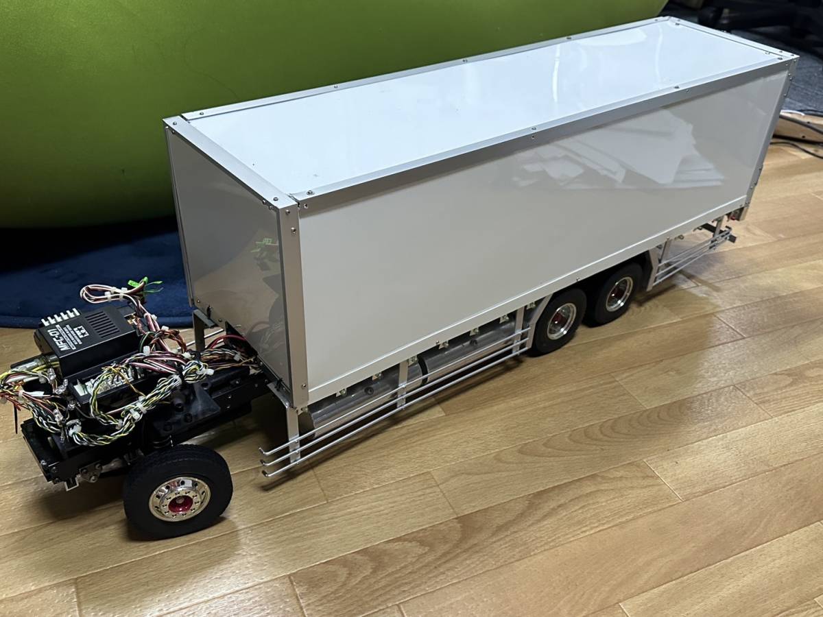 Yahoo!オークション - タミヤベース 1/14 トラック 単車 箱車 ジャンク