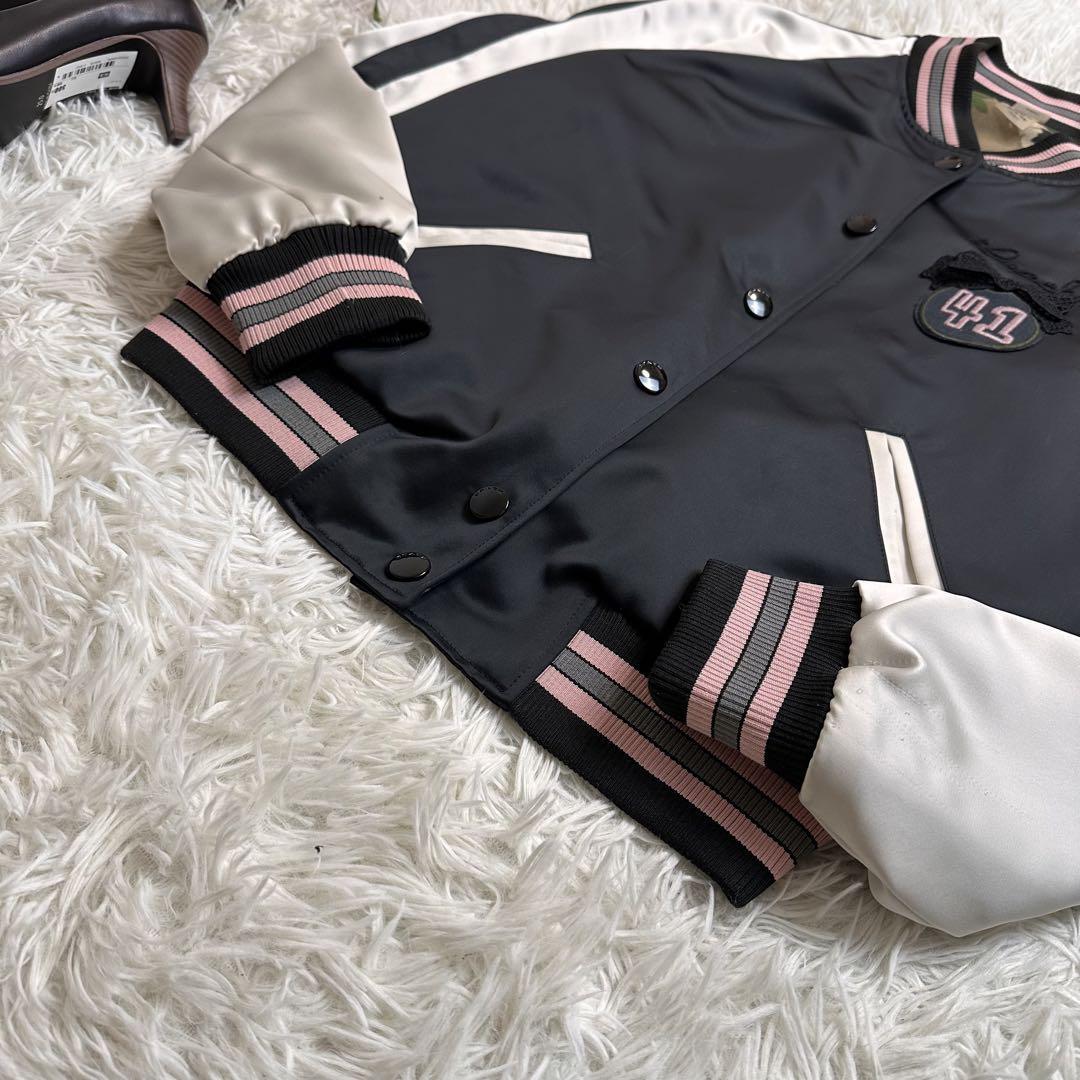 美品】 COACH コーチ リバーシブル スタジャン スーベニアジャケット