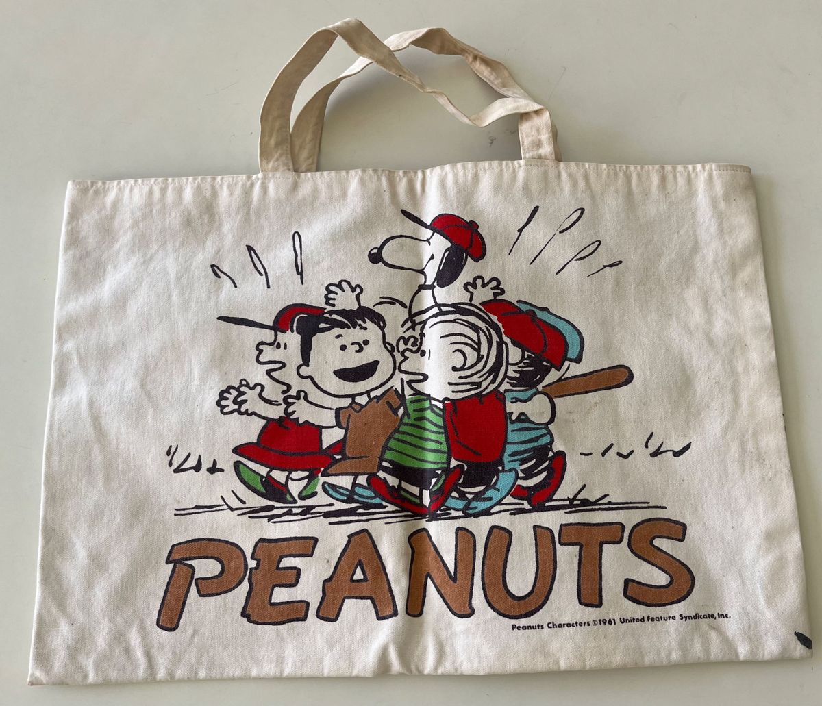 ファミリアレトロレッスンバッグ2つ ファミリアスヌーピー レトロ