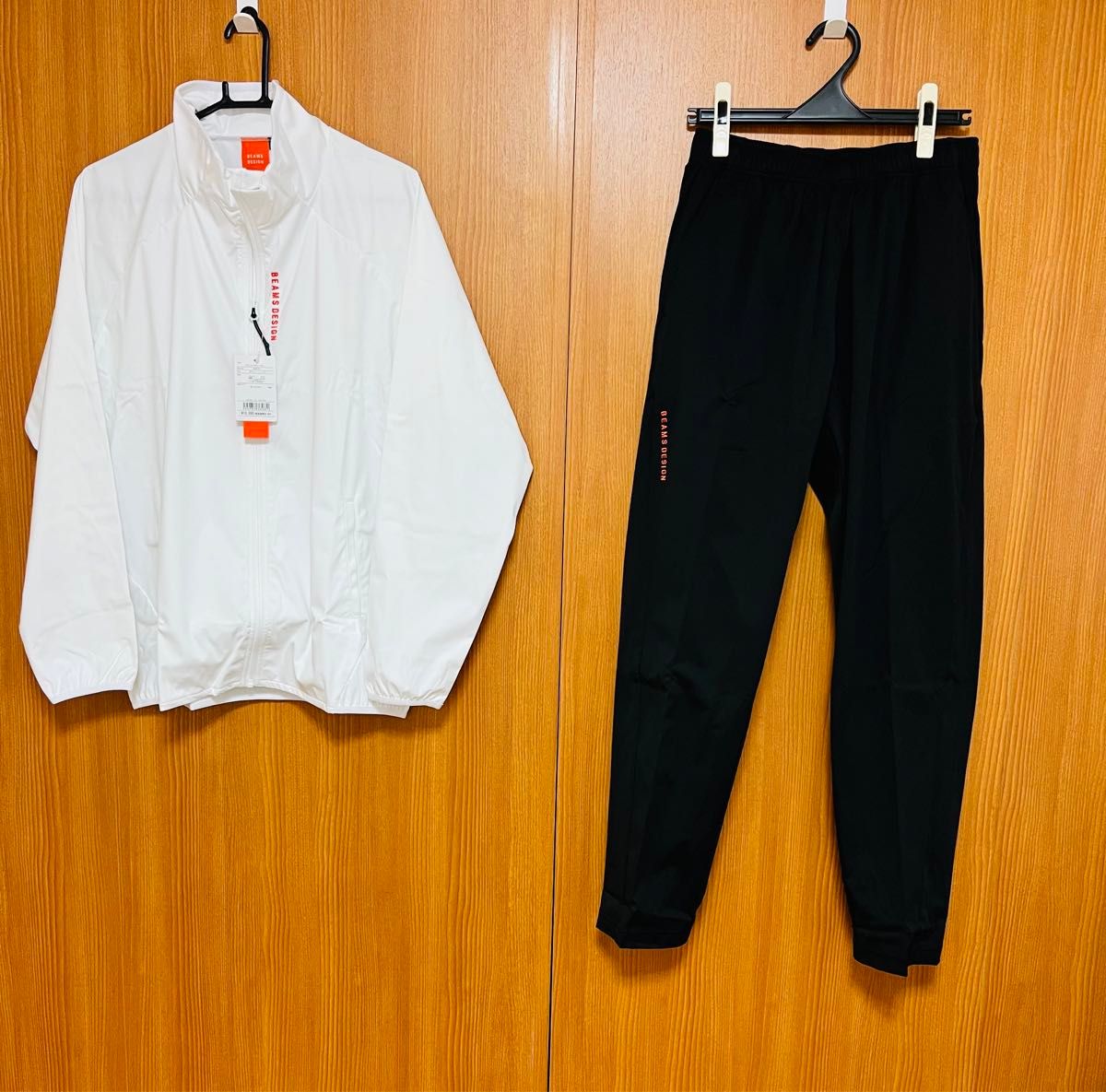 ZETT BEAMS DESIGN ウインドブレーカー 上下セット セットアップ