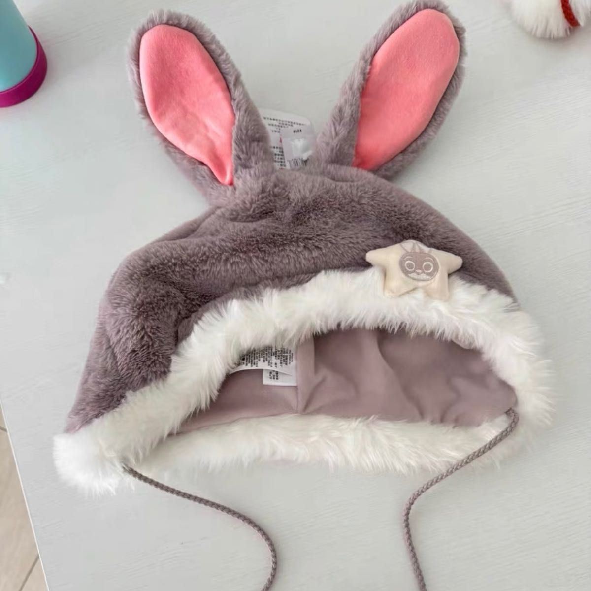 上海ディズニー ズードピア ジュディ ふわふわファンキャップ ぽんぽん