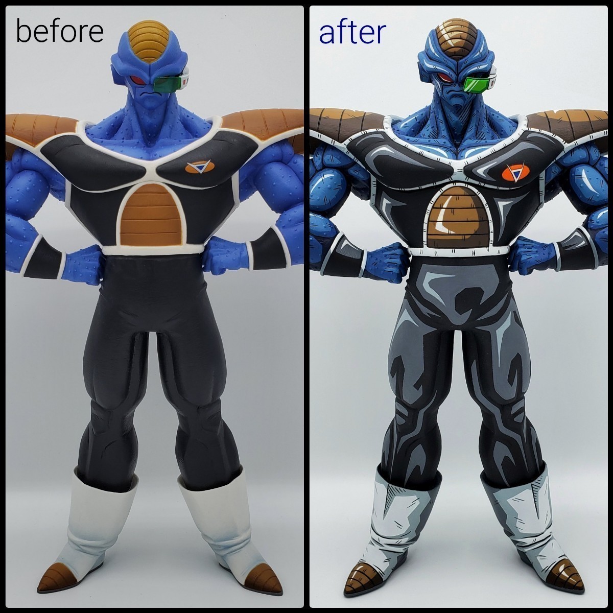 Yahoo!オークション - ドラゴンボールZ ギニュー特戦隊 ギニュー ジー