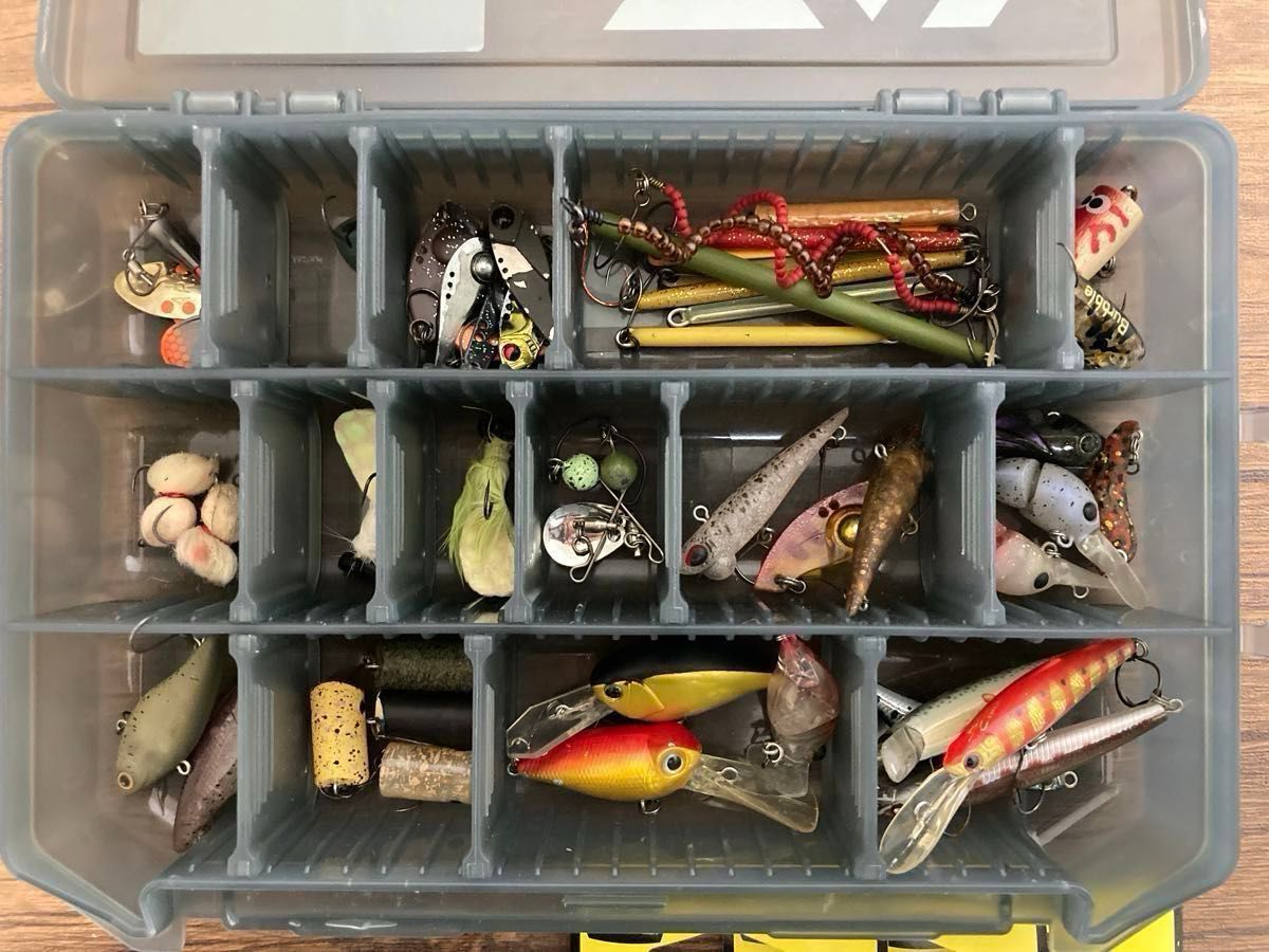 タックルボックスセット 即購入OK 管釣り引退品です エリアトラウト