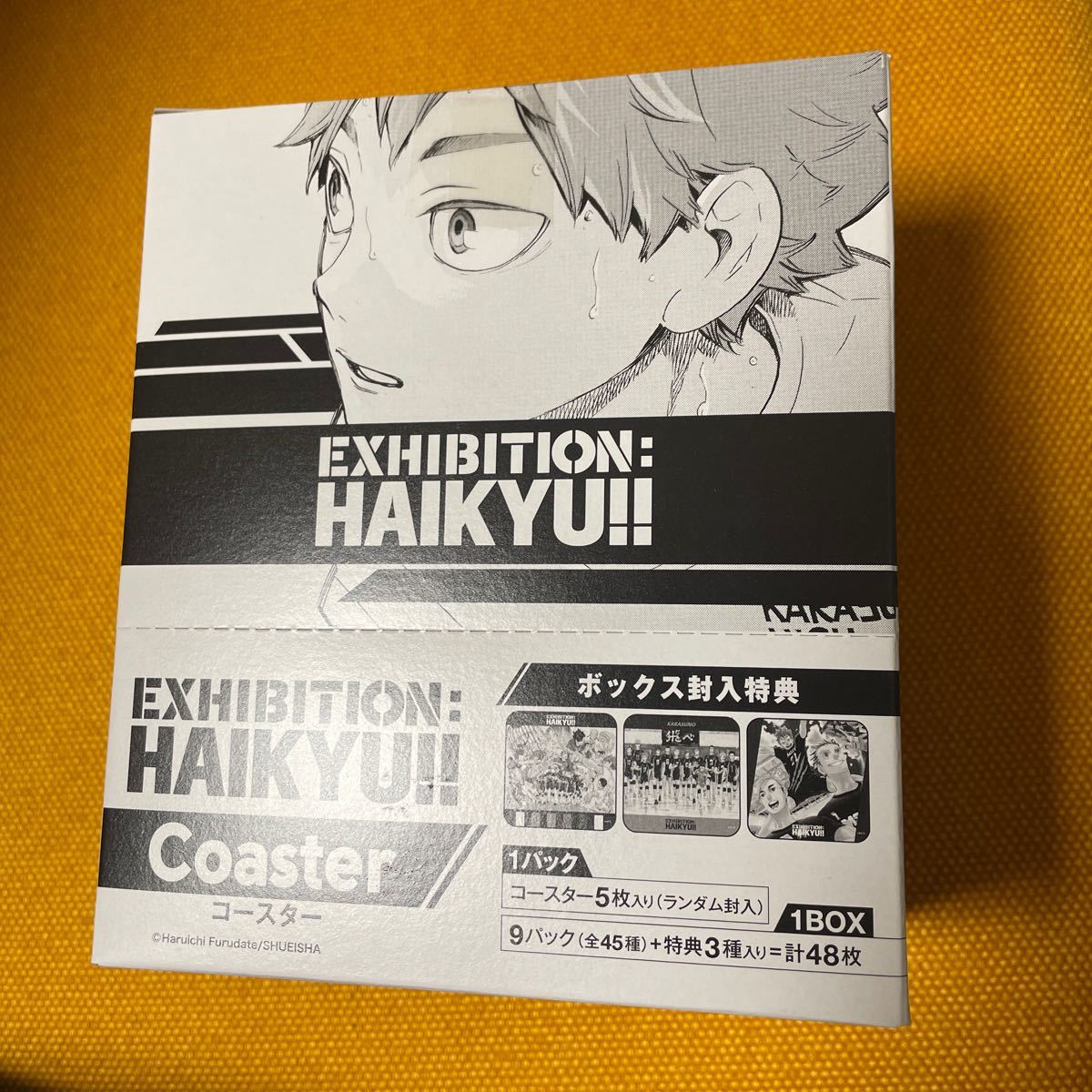 全45種セット+BOX購入特典3種セット ハイキュー 展 原画展 コースター