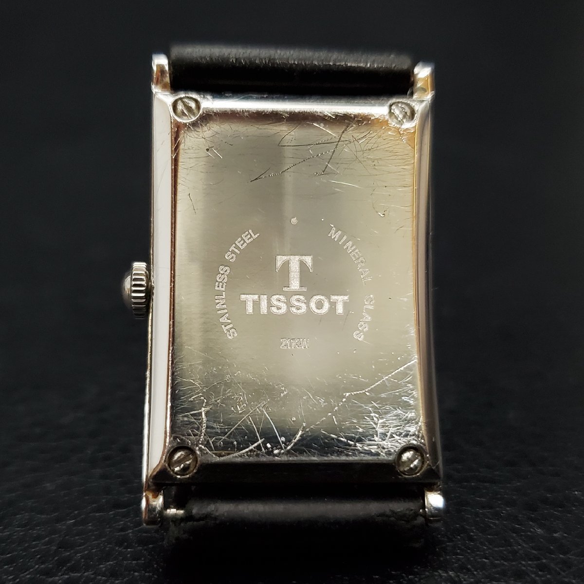 Yahoo!オークション - 【宝蔵】TISSOT ティソ 腕時計 Z173W レクタンギ