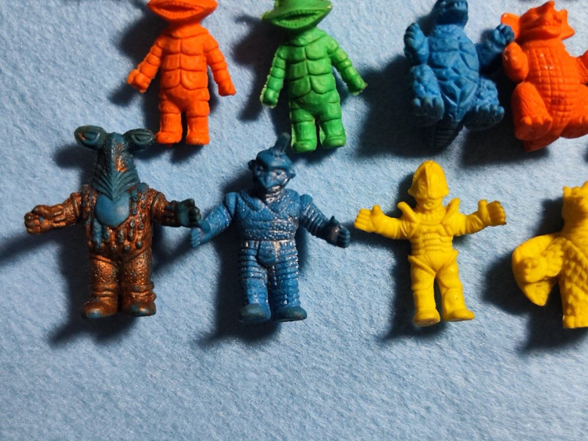 円谷プロ# 昭和レトロ ウルトラマン 消しゴム 怪獣 当時物 21点