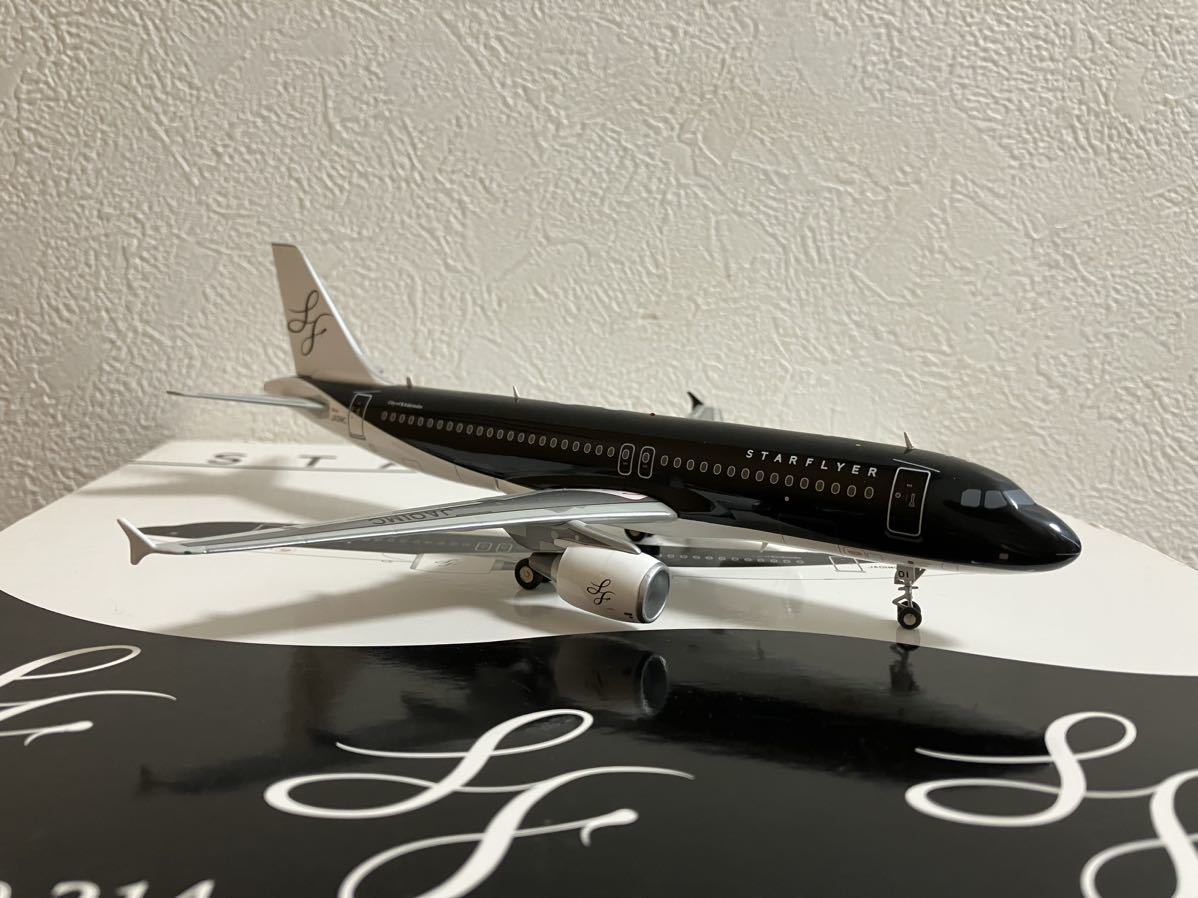 Yahoo!オークション - 1/200 スターフライヤー starflyer A320 JCwings