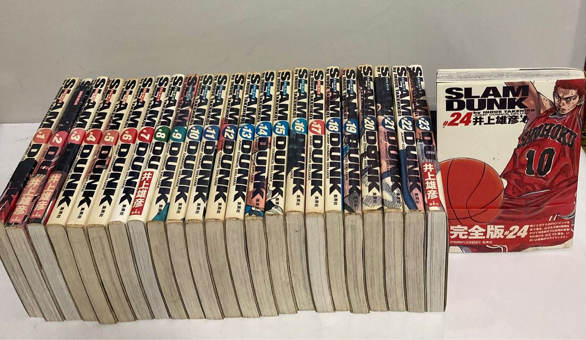 スラムダンク 完全版 全巻 セット 1-24巻 Slam Dunk 24h内発送