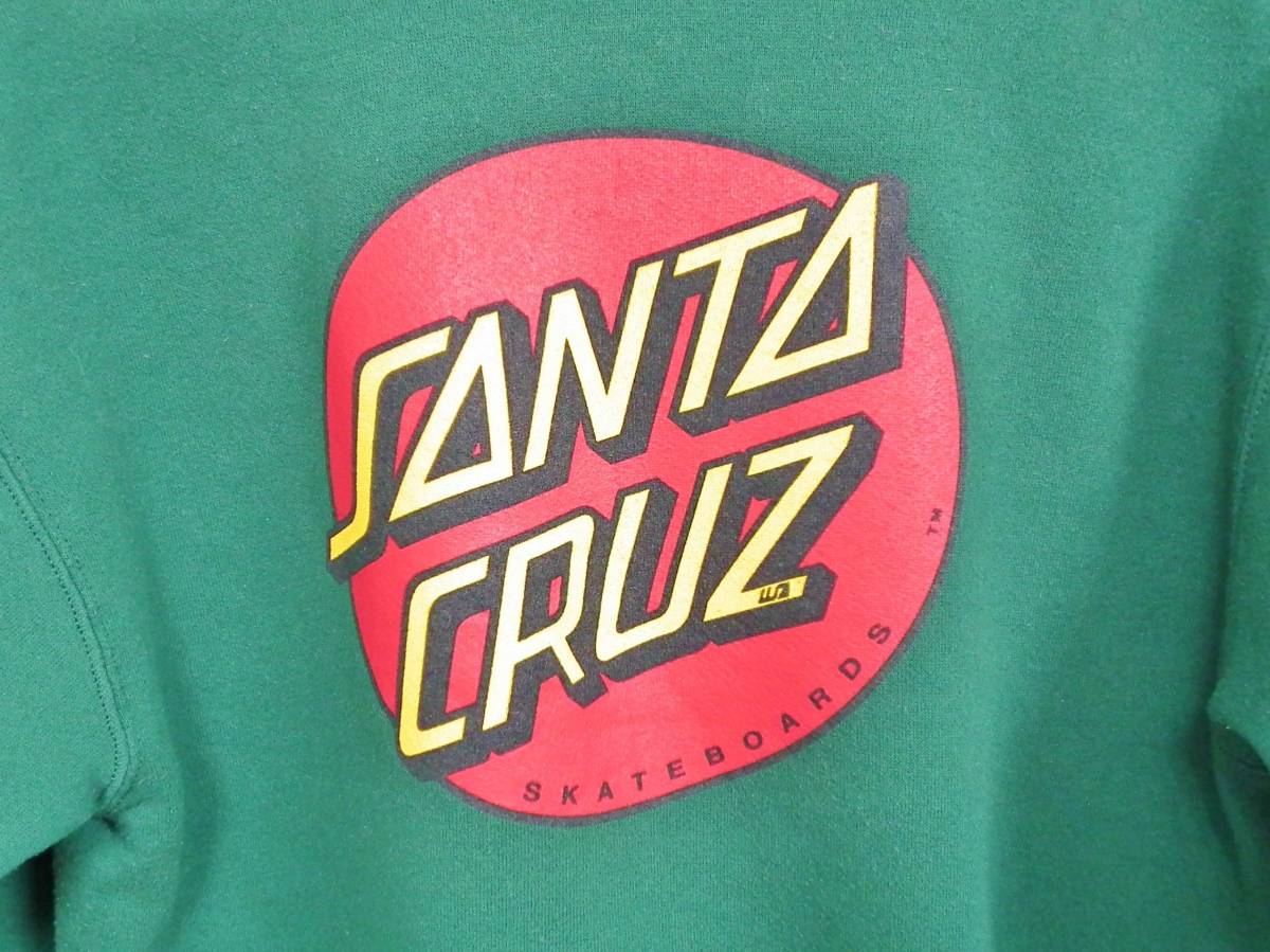 SANTACRUZ サンタクルーズ クラシックドット スウェット NHSタグ USA