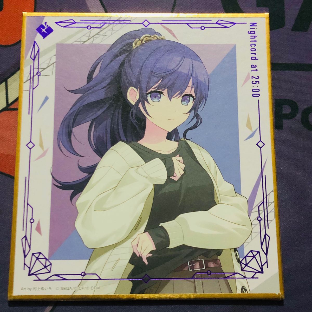 プロセカ くじ F賞 ニーゴ 色紙 奏 絵名 瑞希 まふゆ｜Yahoo!フリマ