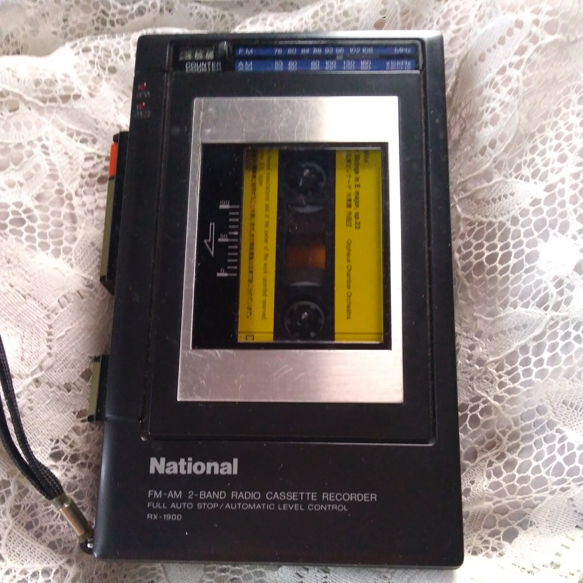 Yahoo!オークション - 激レア 昭和レトロ National ラジオカセットレコ