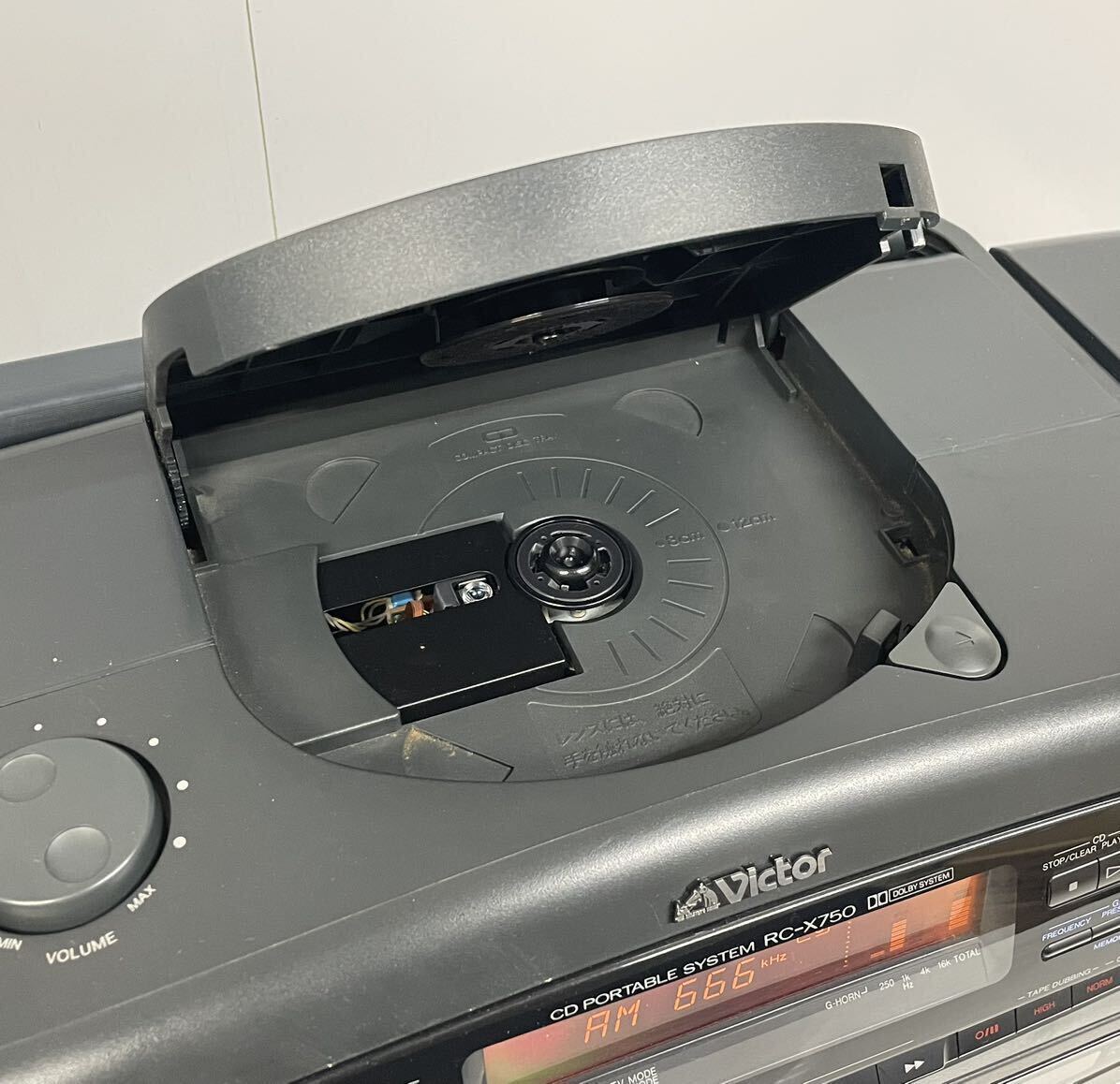 Yahoo!オークション - Victor CDラジカセ RC-X750 ビクター ダブルカセ