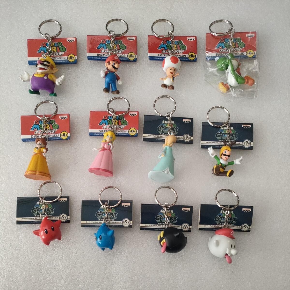 Yahoo!オークション - スーパーマリオギャラクシー フィギュアキーホル