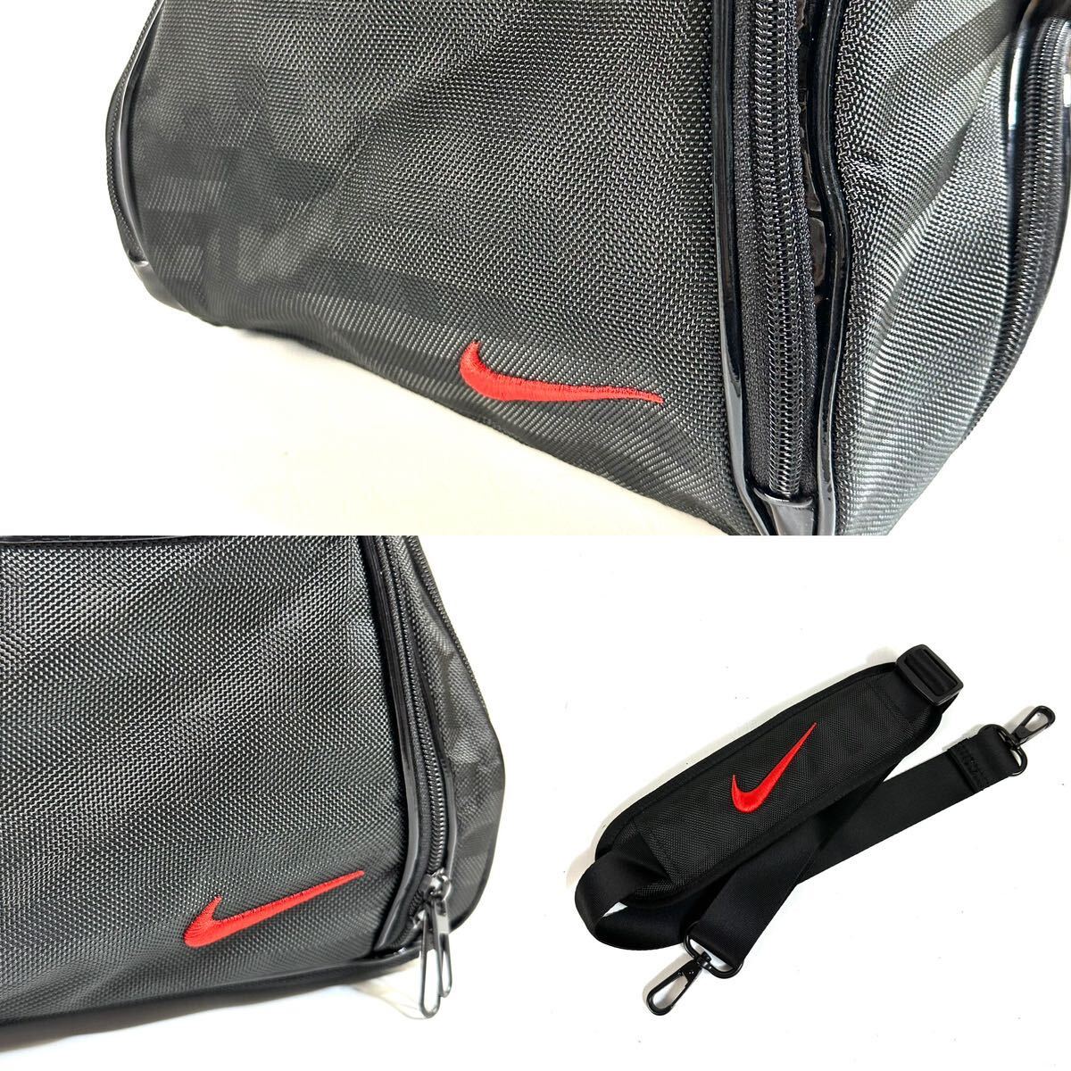 未使用】NIKE ナイキ ゴルフ 2way ボストンバッグ ポケット ブラック