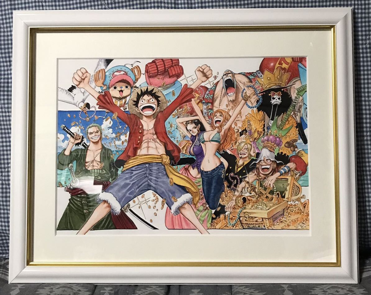 送料無料 ワンピース 複製原画 ジャンプフェスタ2011 美品 バージョン2