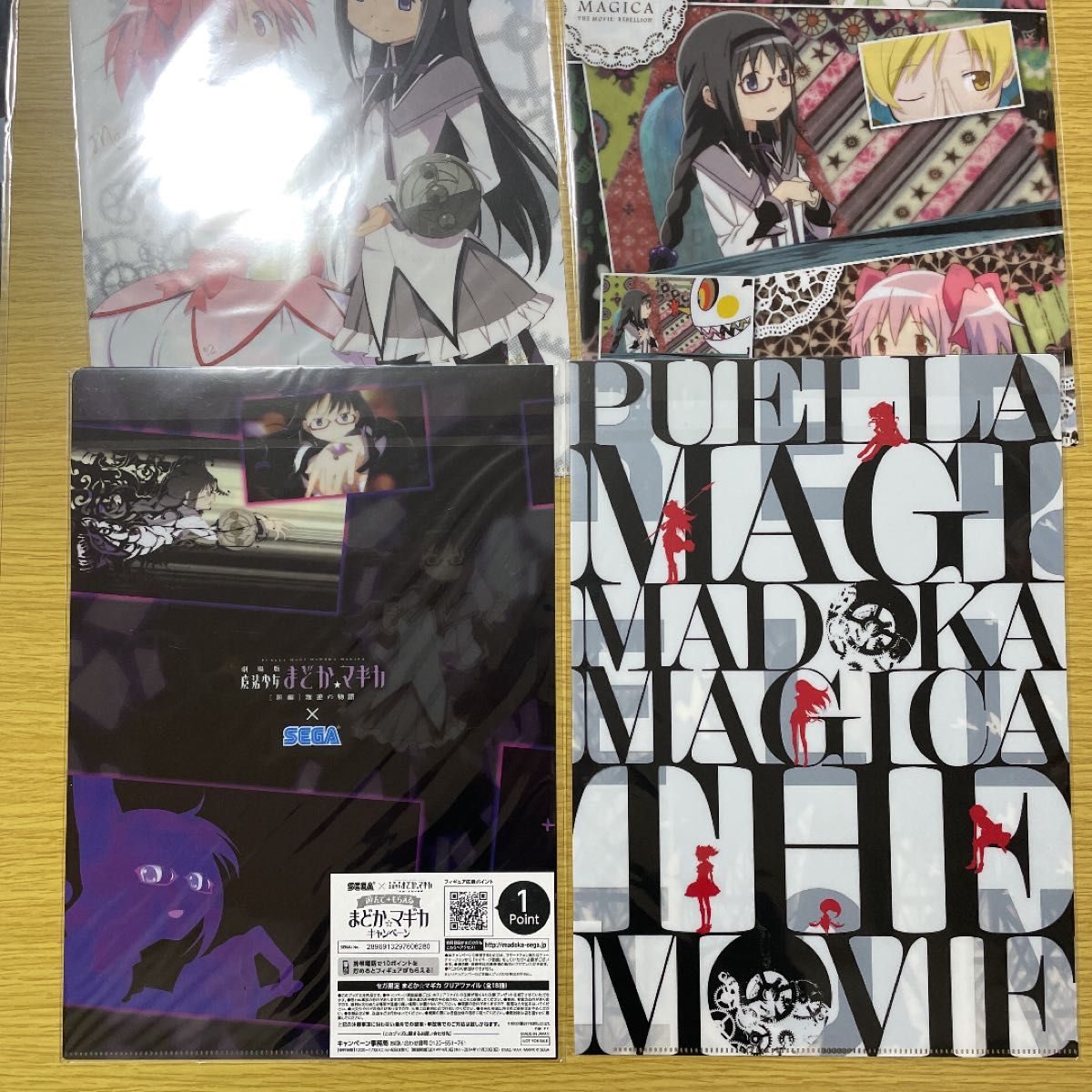 魔法少女まどか マギカ クリアファイル｜Yahoo!フリマ（旧PayPayフリマ）