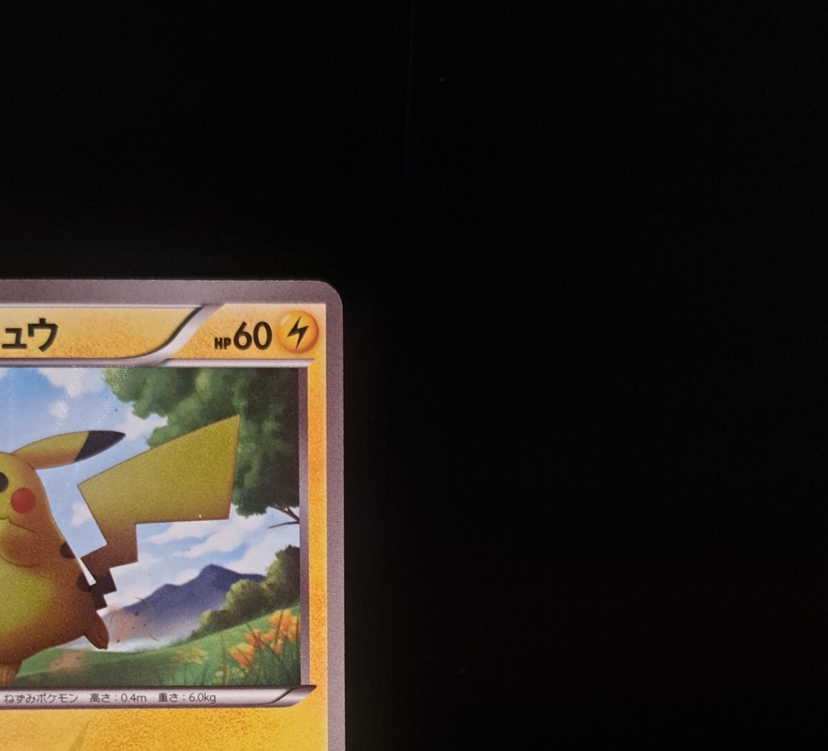 ピカチュウ UR BW1 056/053 ホワイトコレクション ブラック