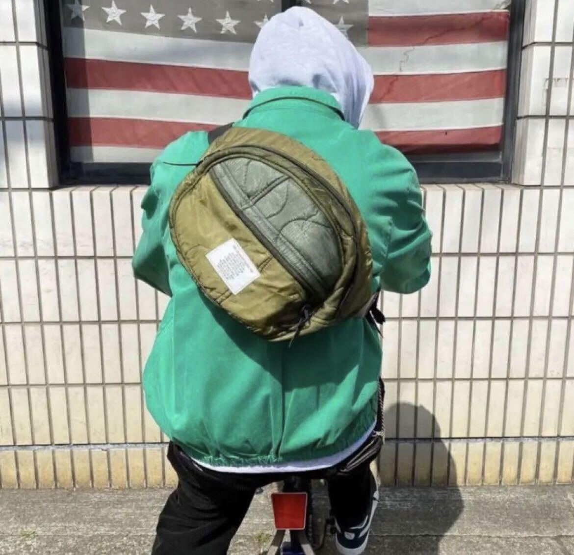 US Customized Quilted Body Bag Military ミリタリー ボディー バッグ