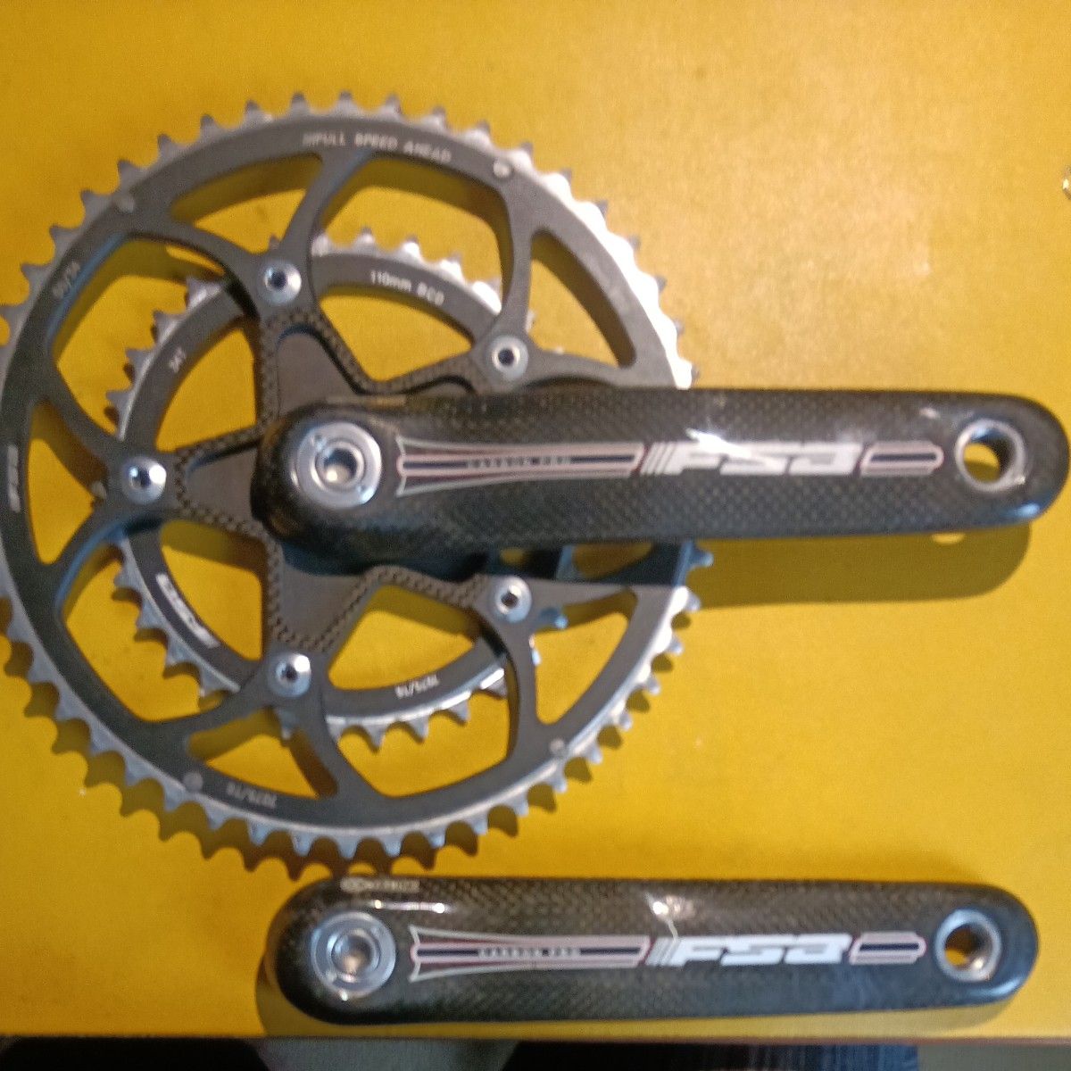 FSA カーボンプロ 50-34T 170mm オクタリンク嵌合クランク｜Yahoo