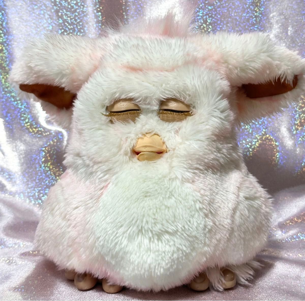 ファービー2 ストロベリースワール ピンクホワイト×青目③ ブルーアイ