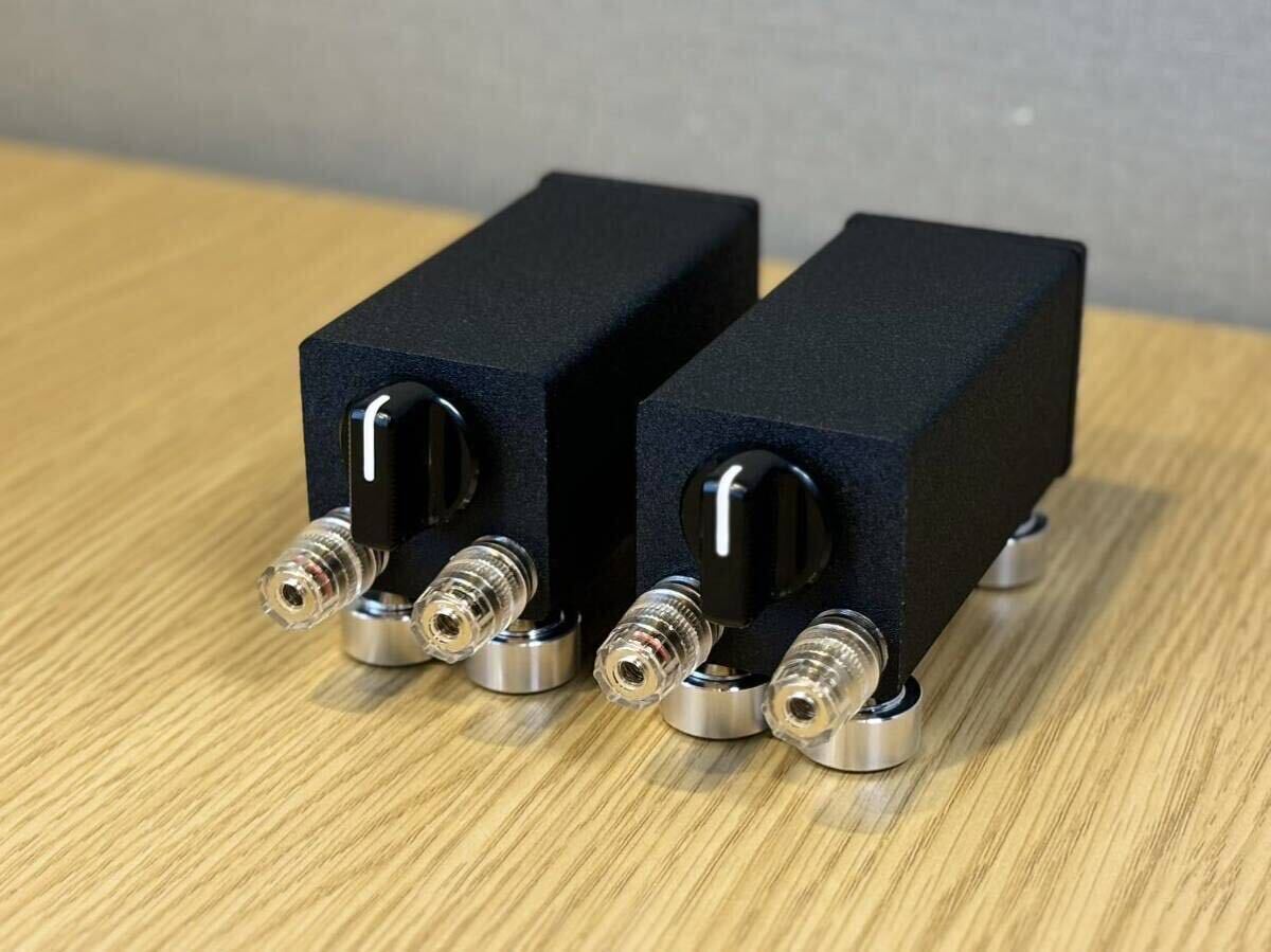 Lupinus Audioリボン型スーパーツイーター 5段階のカットオフ周波数の