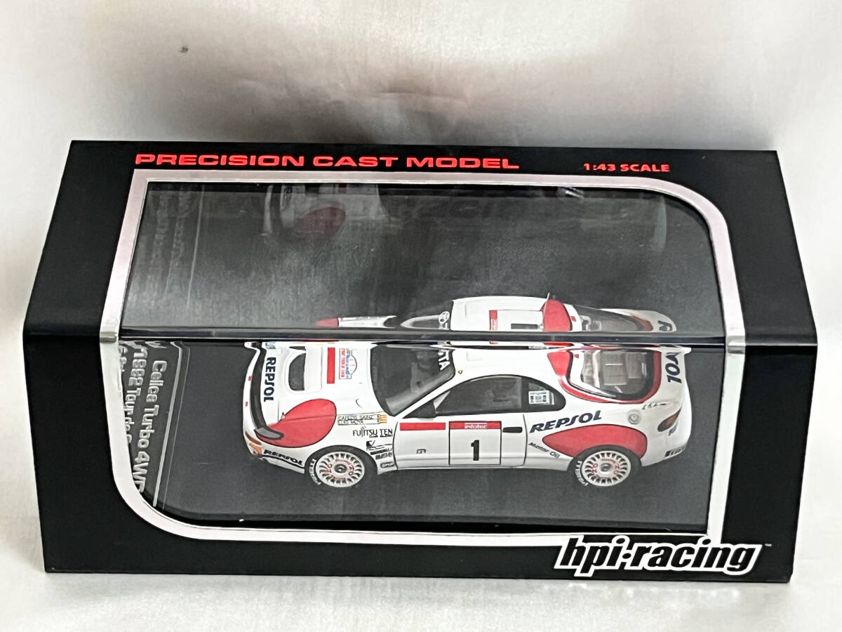 HPI 1/43 トヨタ セリカ ターボ 4WD 1992 ツール・ド・コルス カルロス