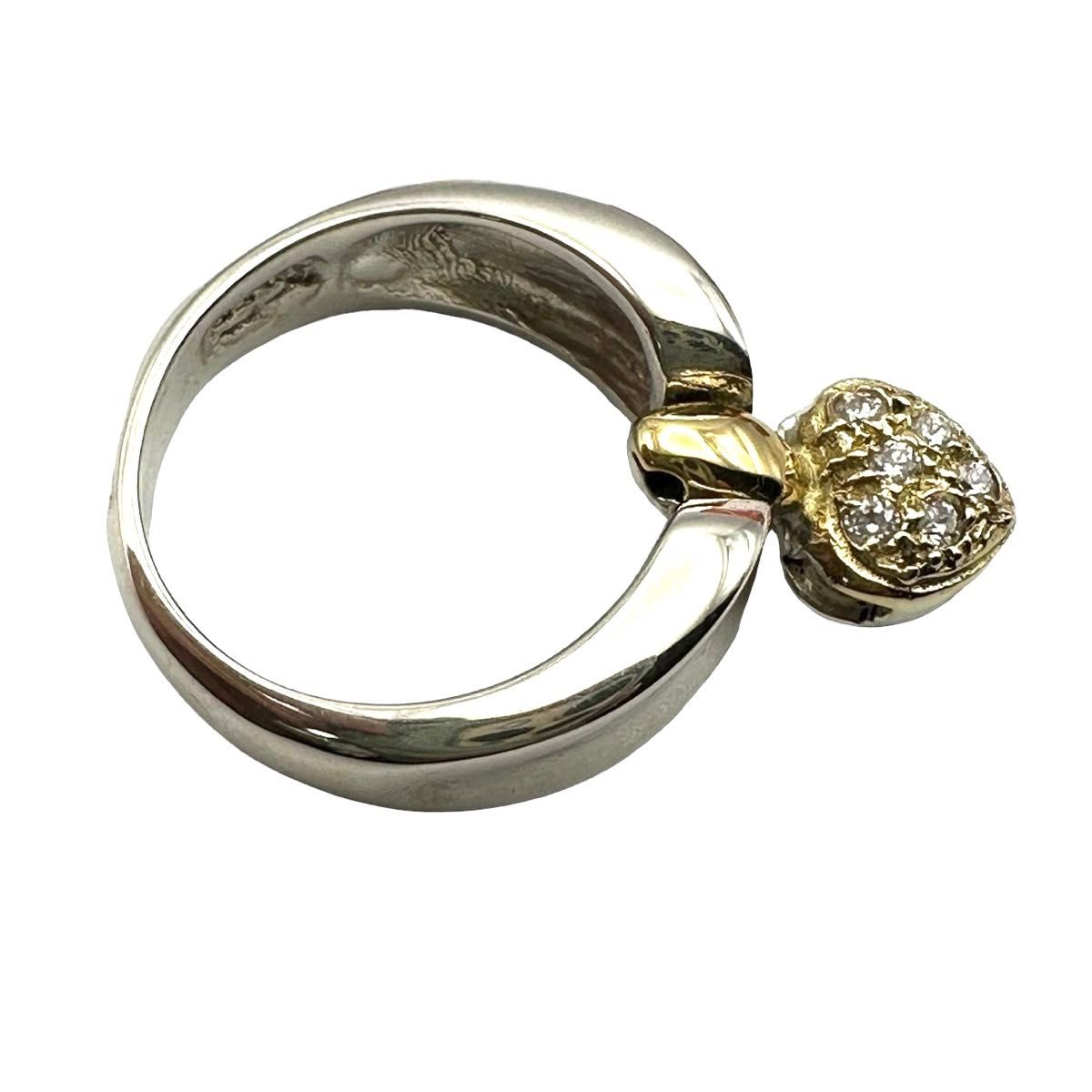 フォリフォリ 指輪 リング 箱付き 袋付き シルバー ゴールド ハート