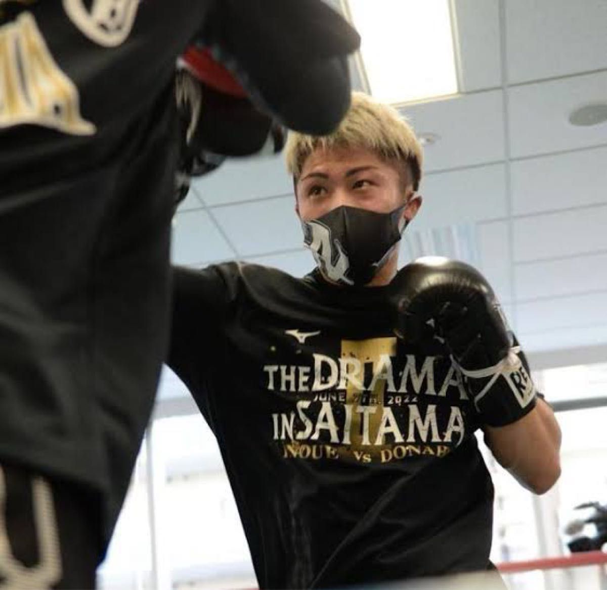 井上尚弥 マウスカバー マスク 未使用 ミズノ サイズM｜Yahoo!フリマ