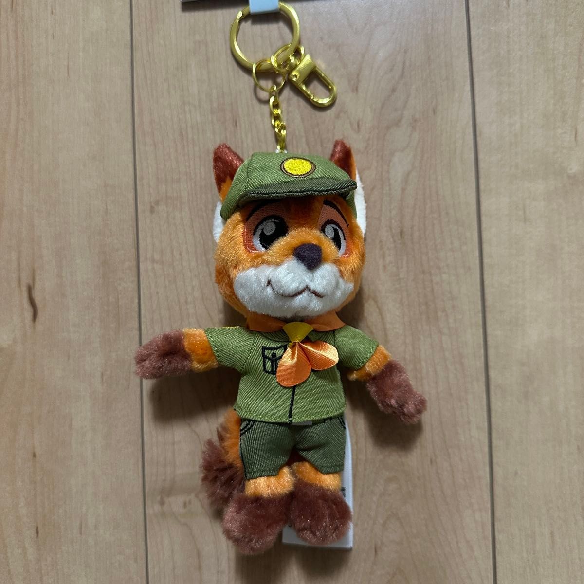 上海ディズニー ズートピア ニック ジュディ ぬいぐるみキーチェーン