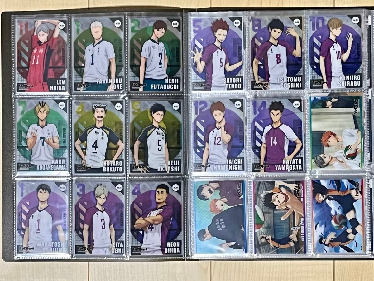 ハイキュー クリアカードコレクション1・2・3全142種 コンプリート品