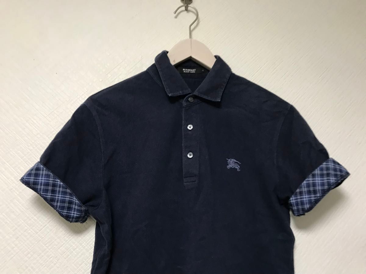 本物バーバリーブラックレーベルBURBERRY BLACK LABELコットンチェック
