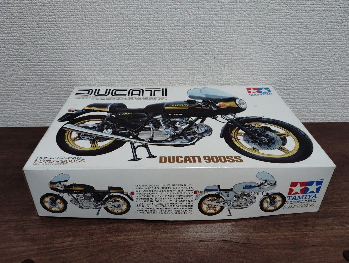 タミヤ1/12 プラモデル 未組立 オートバイシリーズ No 25 ドゥカティ